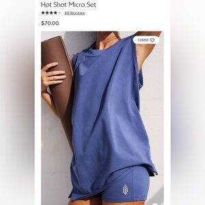 Hot Shot Micro Set - navy blue